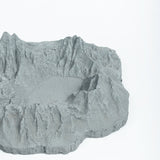 New Alpine Dark Concrete Snowcapped Mountains- makes for a lovely decor piece and an ashtray
