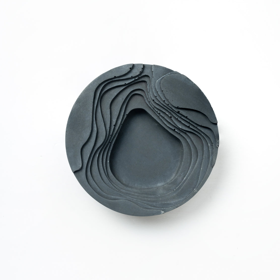 New Cavash Tray Dark Concrete- Unique Ashtray- A Contemporary Design, the perfect gift for friends and colleagues.