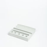 Pentrough-Cement Finish-Contemporary design stationery holder- desk supplies with multiple compartments