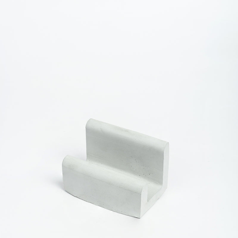 LeCardo Holder-Cement finish-Cardholder for stacking your business cards in style