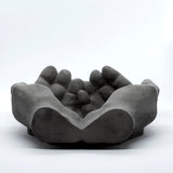 Docile Dark Concrete - Multipurpose Real Human Hand Sculpture for Office & Home