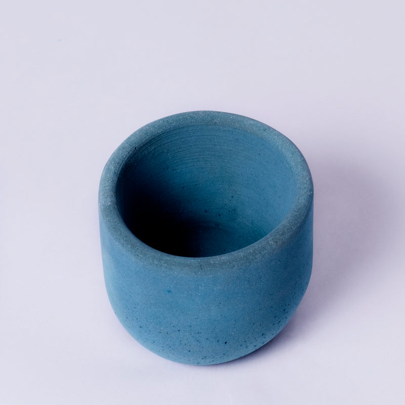Pentola Planter Midnight Blue - The classic, sustainable & earthy planter for your living space