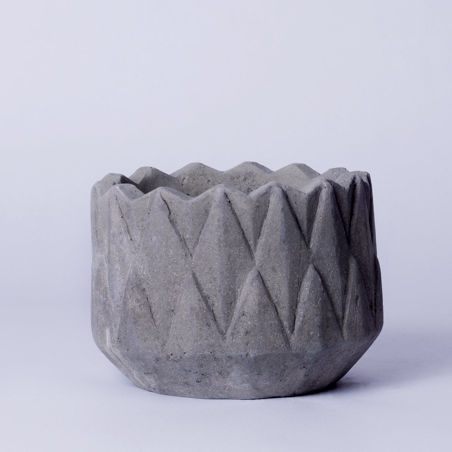 Pyne Planter Orchid Marble - Geometric Table top planter, diamond shaped surface