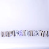 Free with every PREPAID order!  'Your Name' Initials Capital Alphabets in Concrete.