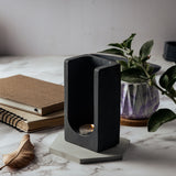 Trouval- Dark Concrete Sleek Tea light holder featuring a contemporary design