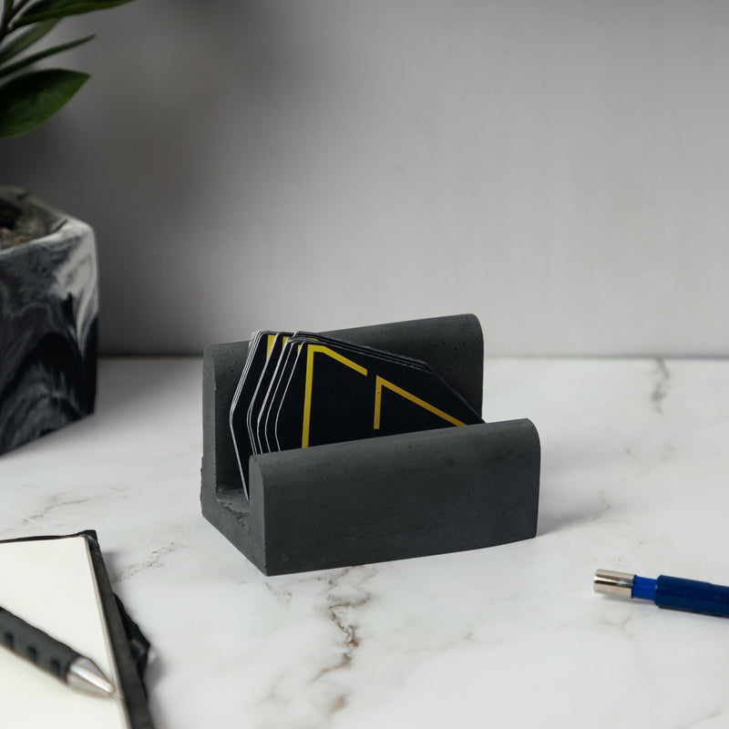 LeCardo Holder-Black-Cardholder for stacking your business cards in style