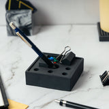 Dwelling-Black-Quirky Pen Stand- Creative Monochromatic School Supplies/ office supplies/ desk essentials