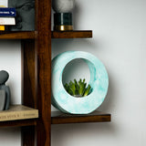 Moon Basket-Mint Marble-Moon Basket Planter for indoors and outdoors