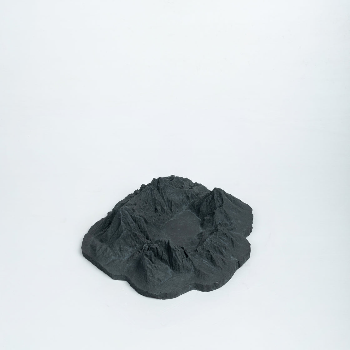 Alpine Black Snowcapped Mountains- makes for a lovely decor piece and an ashtray