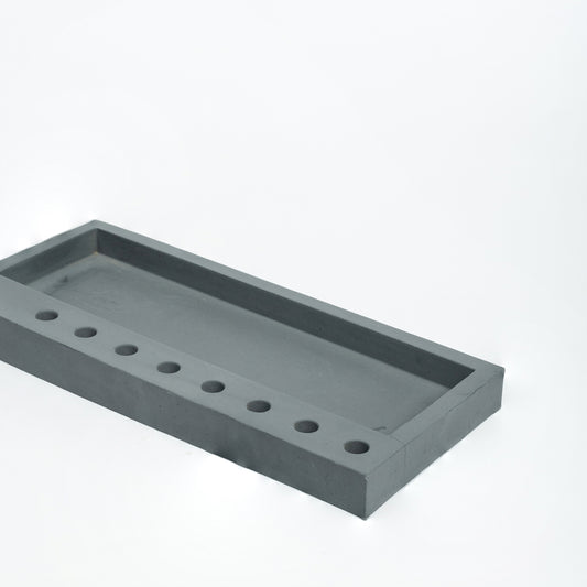 Recto-Dark Concrete-Desk and drawer organizer for your work desk, study table, library