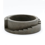 New Spiro Dark Concrete - Spiral Shaped Accessory tray for Desk Home or Office or designer Ashtray for made of concrete.