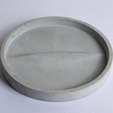 Wedge Jewellery Tray -Cement Finish