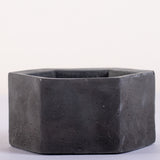 Hexo Nero Marble - Geometric Hexagonal Ashtray Bowl for Smoking