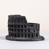 Colosseum Monument Miniature Terracotta - Architectural Desk Accessory Paper Weight or Roman Ashtray