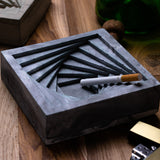 Conto Ashtray Cloud - Designer Geometric Stepped Ashtray for Indoor & Outdoor