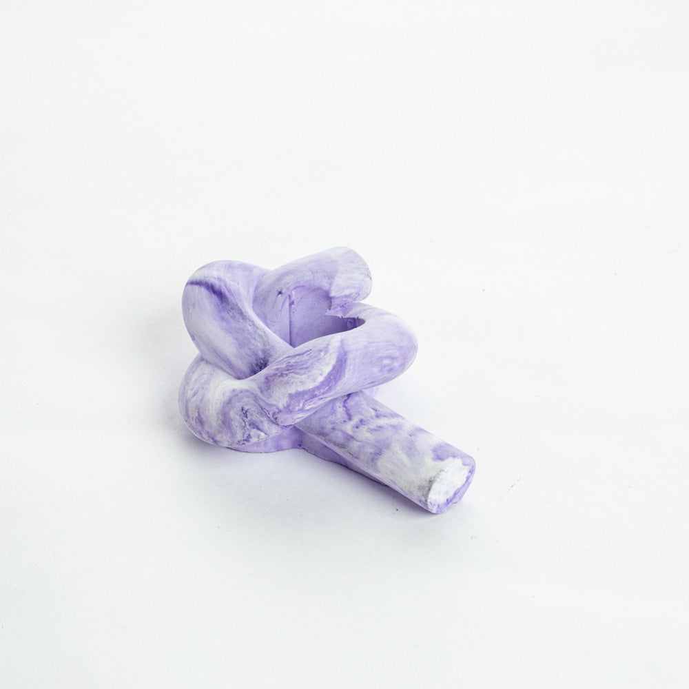 Knot- Contemporary Candle Holders in a sought-after monochromatic color palette