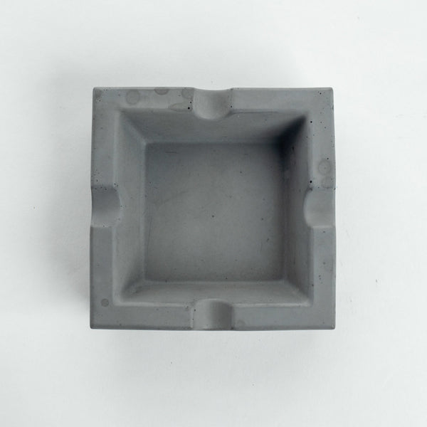 Sqrim- Contemporary, Sleek Concrete Ashtray