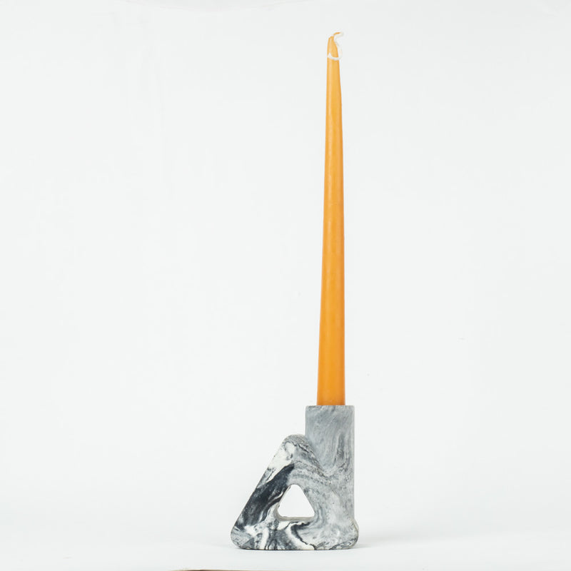 Trimney- Aesthetic Candle Holder made in concrete- elegant and minimal appeal