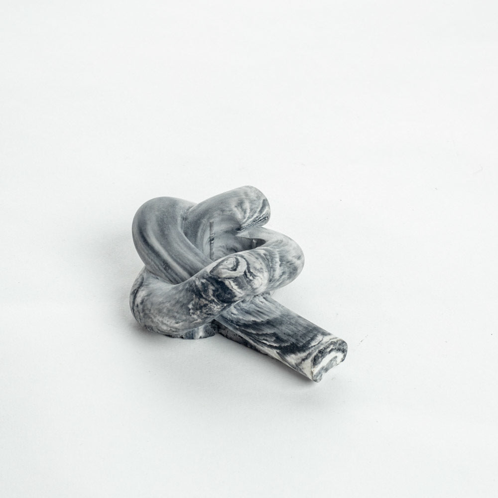 Knot- Contemporary Candle Holders in a sought-after monochromatic color palette